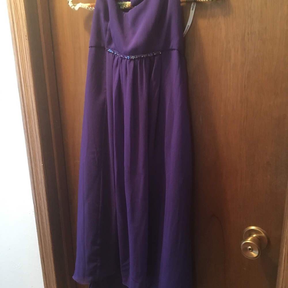 Purple formal dress. Size youth 16